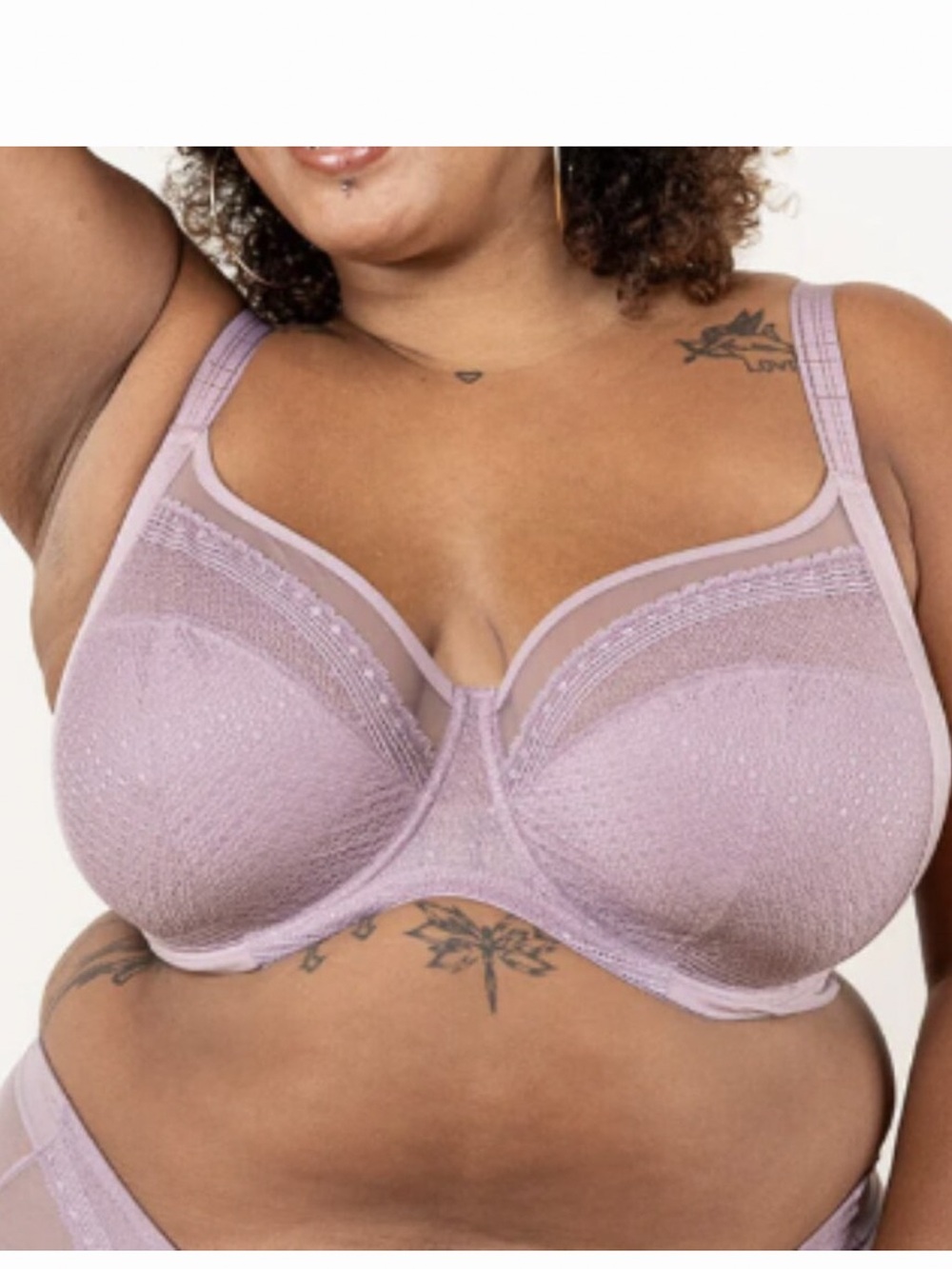 Understance Salma FlexWire Full Coverage Lace Bra Elderberry 48D underwire - Picture 8 of 8